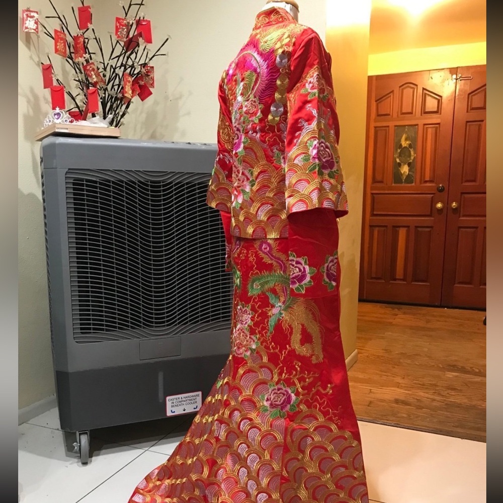XL Traditional Chinese Clothing, Set Skirts, Wedding Dresses #3